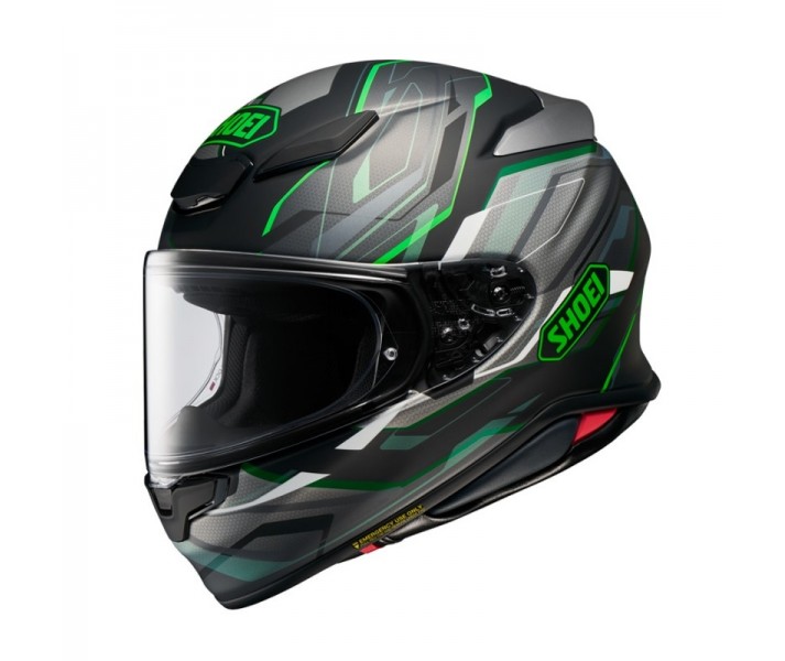 Casco Shoei Nxr 2 Capriccio Negro Verde Blanco Mate |CSNXR22704|