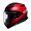 Casco Shoei Nxr 2 Sheen Negro Rojo |CSNXR22901|