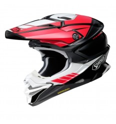 Casco Shoei Vfx-Wr 06 Jammer Blanco Rojo Negro Mate |CSVFXWR060101|