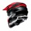 Casco Shoei Vfx-Wr 06 Jammer Blanco Rojo Negro Mate |CSVFXWR060101|