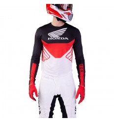 Traje Fox Flexair Honda Negro Blanco