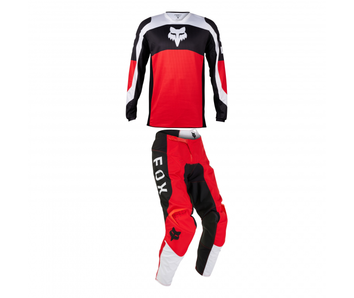 Traje Fox 180 Nitro Rojo Fluor