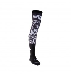 Calcetines De Rodillera Leatt Negro Blanco |LB502450017|