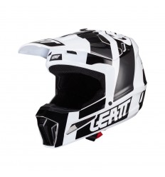 Casco Leatt Kit Moto 3.5 Negro Blanco |LB102406038|