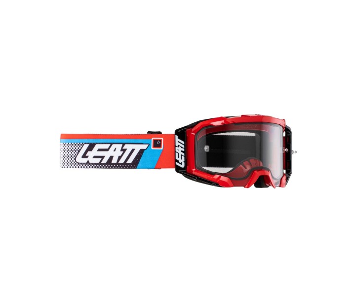 Máscara Leatt Velocity 5.5 Rojo Gris Claro 58% |LB8024070360|