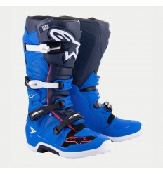 Botas Alpinestars Tech 7 Azul Rojo Brillo |2012014-7058|