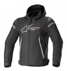 Chaqueta Alpinestars Zaca Waterproof Negro Gris Oscuro |3206423-111|