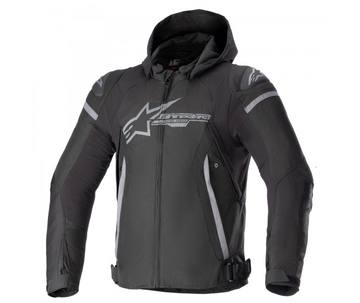 Chaqueta Alpinestars Zaca Waterproof Negro Gris Oscuro |3206423-111|