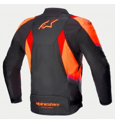 Chaqueta Alpinestars T-SP 1 V2 Waterproof Negro Rojo Fluor |3200224-1030|