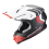 Casco Scorpion Vx-16 Evo Air Fusion Negro Mate Rojo |146-430-24|