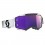 Máscara Scott Fury Premium Negro Blanco Purple Chrome Wks |2728287702281|