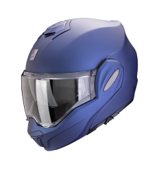 Casco Scorpion Exo-Tech Evo Pro Solid Azul Metal Opaco |119-100-324|