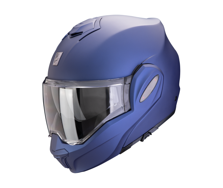 Casco Scorpion Exo-Tech Evo Pro Solid Azul Metal Opaco |119-100-324|