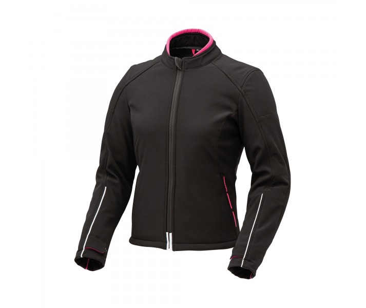 Chaqueta Tucano Urbano Mujer Ovetta Ce Negro Fucsia |001400400|