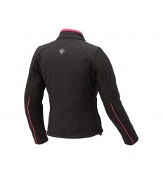 Chaqueta Tucano Urbano Mujer Ovetta Ce Negro Fucsia |001400400|