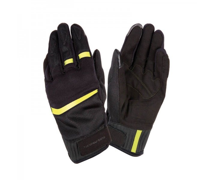 Guantes Tucano Urbano Penna Negro Amarillo Fluor |001105430|