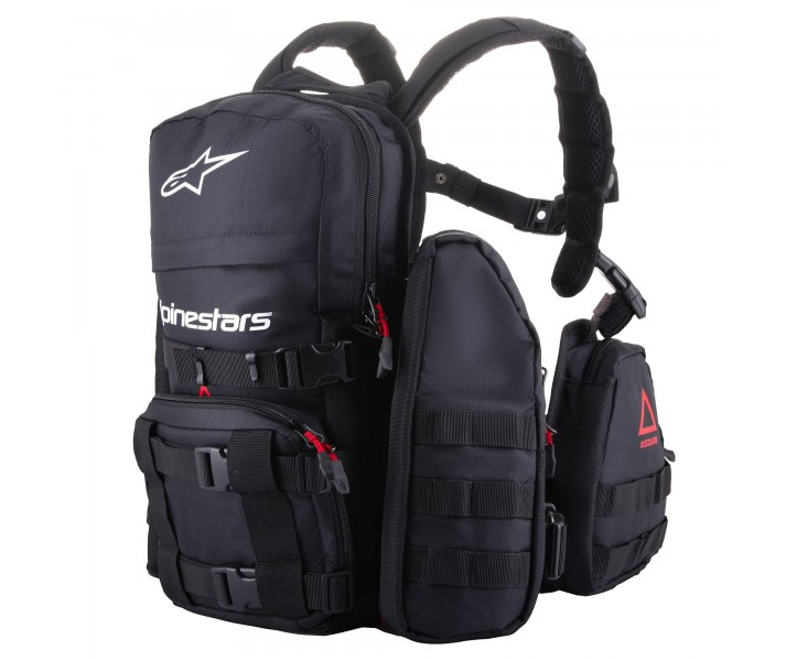 Mochila Alpinestars Tactical Techdura Negro Blanco |6104524-12|