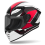 Casco Airoh Connor Dunk Blanco Negro Rojo Brillo |CND55|