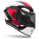 Casco Airoh Connor Dunk Blanco Negro Rojo Brillo |CND55|