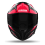 Casco Airoh Matryx Thron Blanco Negro Rojo Brillo |MXT55|