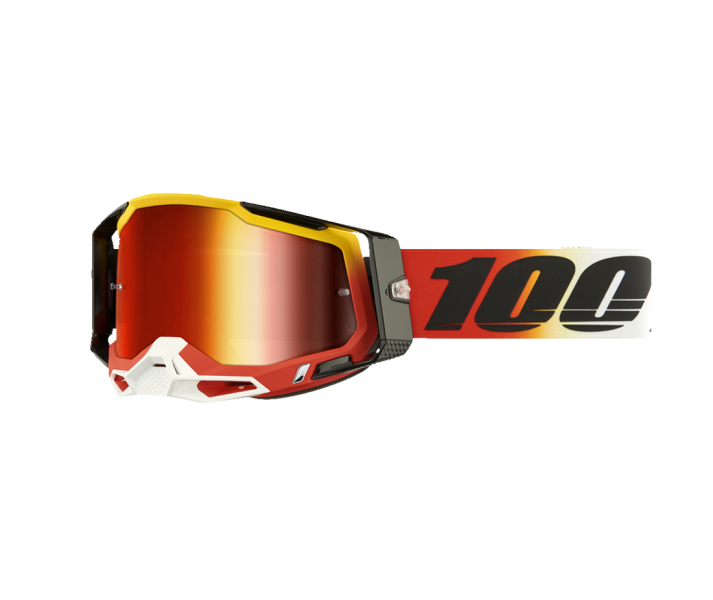 Máscara 100% Racecraft 2 Ogusto Rojo |26013316|
