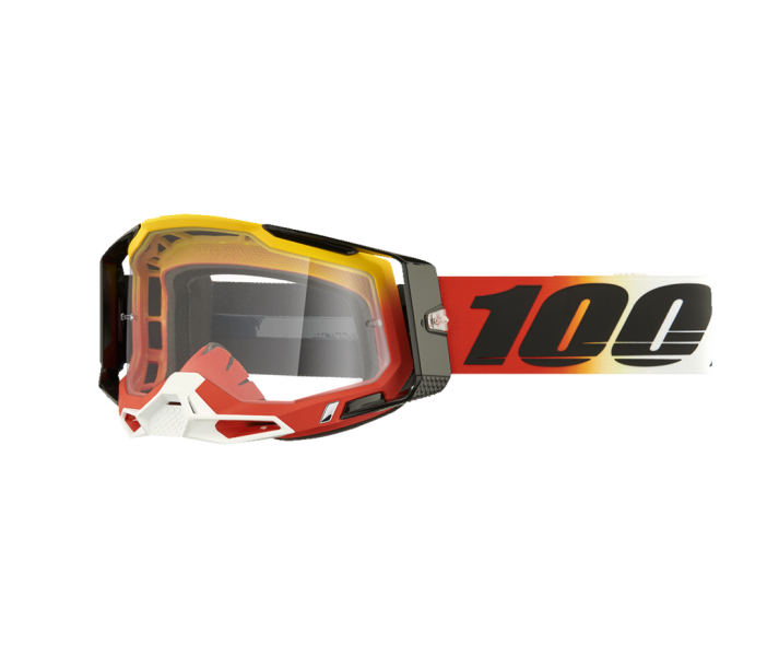 Máscara 100% Racecraft 2 Agusto Transparente |26013327|