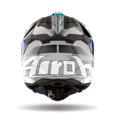 Casco Airoh Aviator 3 Saber Azul Brillo |AV3SA18|