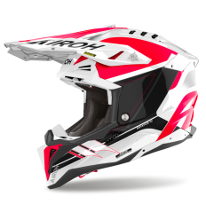 Casco Airoh Aviator 3 Saber Rojo Brillo |AV3SA55|