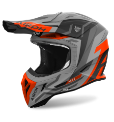 Casco Airoh Aviator Ace 2 Ground Naranja Mate |AV22G32|