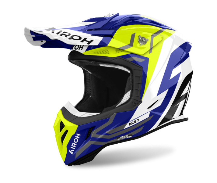 Casco Airoh Aviator Ace 2 Ground Amarillo Brillo |AV22G31|