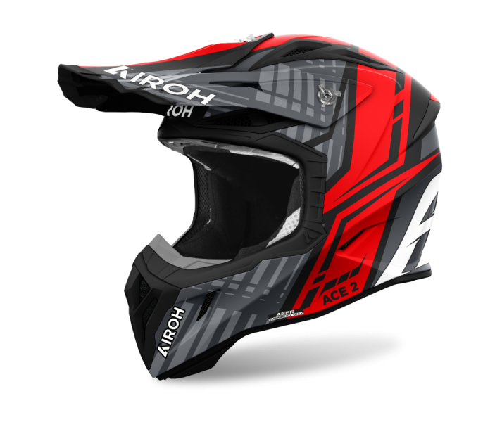 Casco Airoh Aviator Ace 2 Proud Rojo Mate |AV22P55|