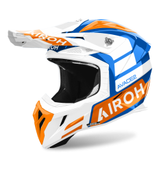 Casco Airoh Aviator Ace 2 Sake Naranja Brillo |AV22A32|