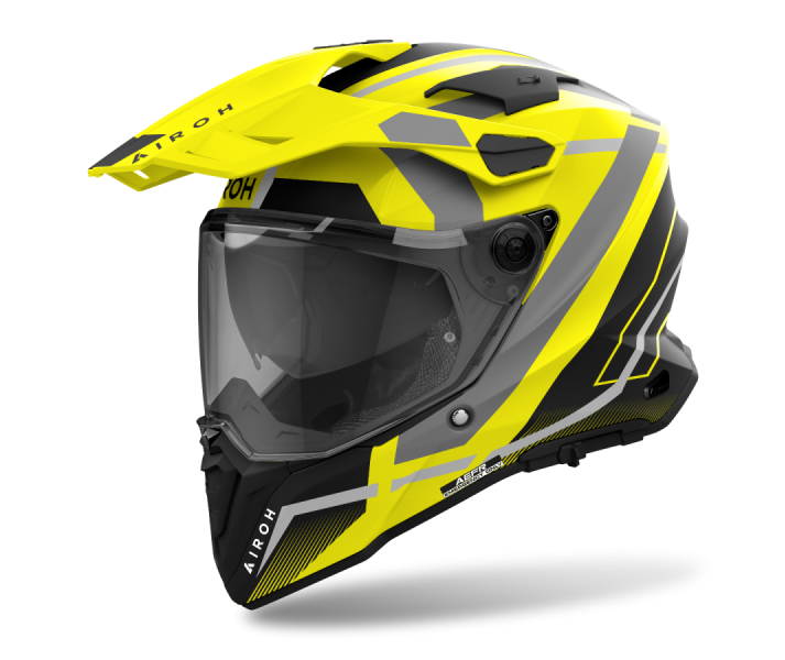 Casco Airoh Commander 2 Mavick Amarillo Mate |CM2M31|