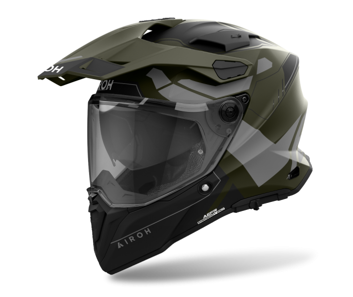 Casco Airoh Commander 2 Reveal Verde militar |CM2R70|