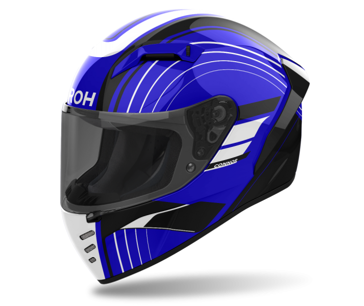 Casco Airoh Connor Achieve Azul Brillo |CNA18|