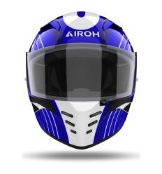 Casco Airoh Connor Achieve Azul Brillo |CNA18|