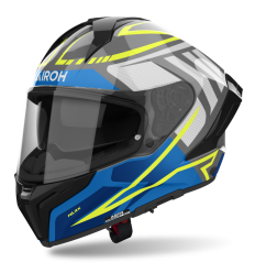 Casco Airoh Matryx Rider Azul Brillo |MXR18|