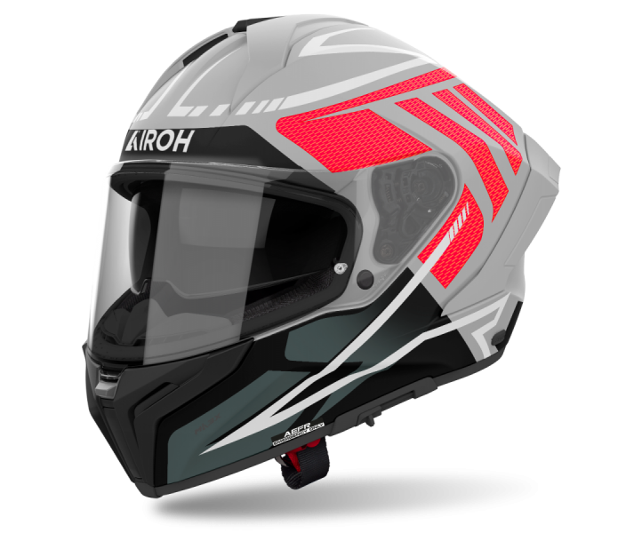 Casco Airoh Matryx Rider Rojo Mate |MXR55|