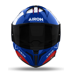 Casco Airoh Matryx Scope Azul Rojo Brillo |MXS55|