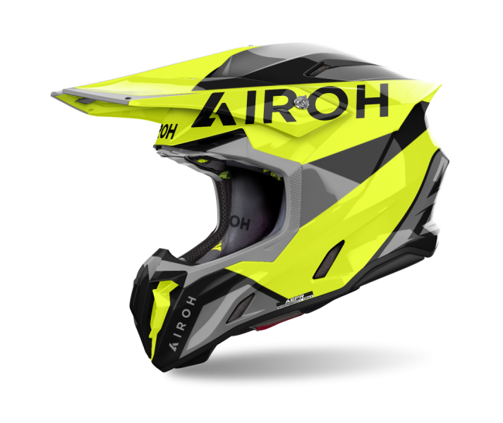 Casco Airoh Twist 3 King Amarillo Brillo |TW3K31|