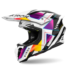 Casco Airoh Twist 3 Rainbow Brillo |TW3R38|