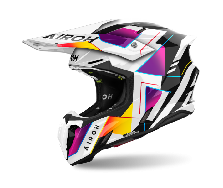 Casco Airoh Twist 3 Rainbow Brillo |TW3R38|