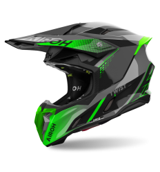 Casco Airoh Twist 3 Shard Verde Brillo |TW3S33|