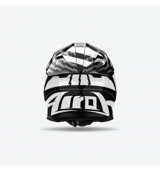 Casco Airoh Twist 3 Thunder Negro Blanco Brillo |TW3T17|