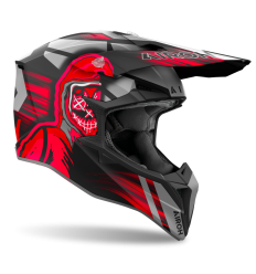 Casco Airoh Wraaap Cyber Rojo Mate |WRC55|