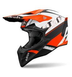 Casco Airoh Wraaap Feel Naranja Mate |WRF32|