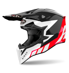 Casco Airoh Wraaap Reloaded Rojo Brillo |WRR55|