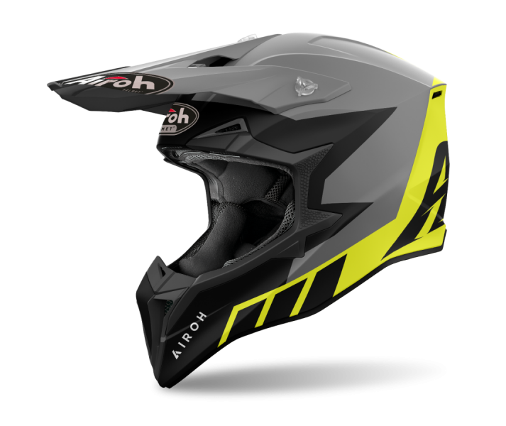 Casco Airoh Wraaap Reloaded Amarillo Mate |WRR31|