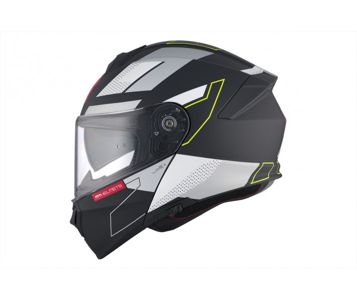 Casco MT Genesis SV Talo B2 Gris Amarillo Mate |1347A63123|