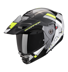 Casco Scorpion ADX 2 Galane Gris Amarillo Neon |89-455-290|